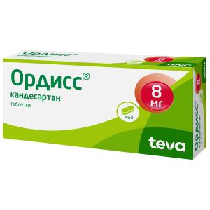 Ордисс таблетки 8мг №60